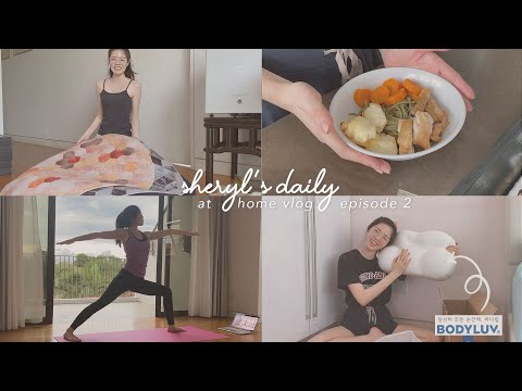 vlog | WFH, bodyluv + taobao unboxing, ASMR cooking