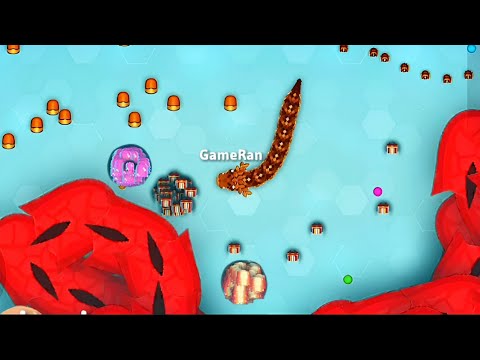 Snake io 🐍 I Found 3 Huge Score Ball 🥰 in Snake.io Map 🐍 Epic Skin Gameplay