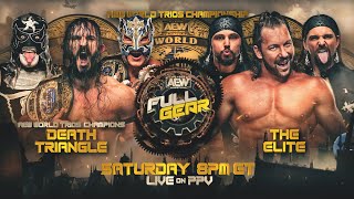 AEW Full Gear 2022 Full Official Match Card HD | Wrestle Freakin