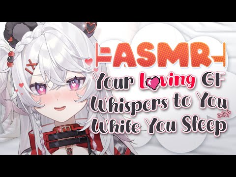 【ASMR RP】Your Loving Girlfriend Whispers To You While You Sleep