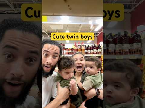 Cute twin baby boys #funny #twinslife #twins #baby #twinbabies