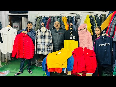 Jackets 650/-, Hoodies 590/-, Sweaters 399/- | Export Surplus Clothes | Surplus India...