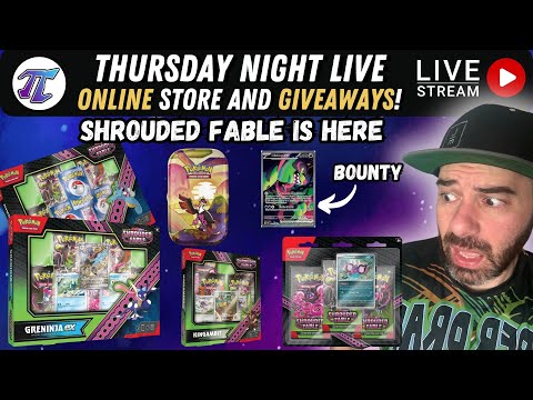 🔴Thursday night live!! Shrouded fable is here! Online Store Openings + Giveaways🔥