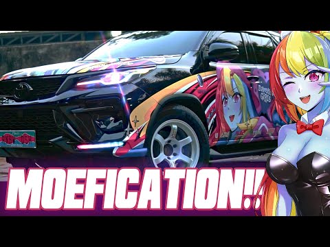 RAINBOW DASH MOEFICATION ON 2024 TOYOTA FORTUNER VRZ