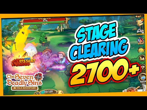 🔴 [LIVE] STAGE CLEARING 2,700++ | Seven Deadly Sins Idle Adventure