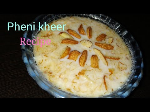 Easy Pheni Recipe| Pheni Recipe Video| Pheni Kheer Recipe|Recipe of Pheni| Telangana Ruchulu