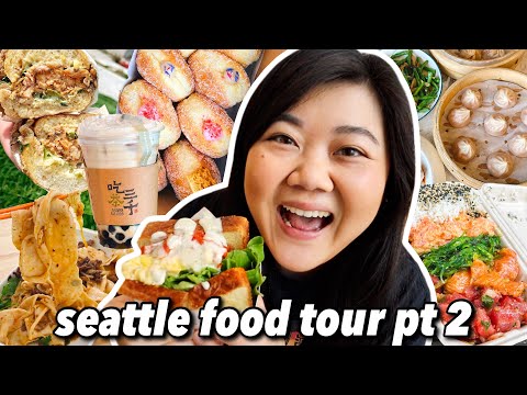 What to Eat in SEATTLE! Seattle Food Tour Part 2 2023