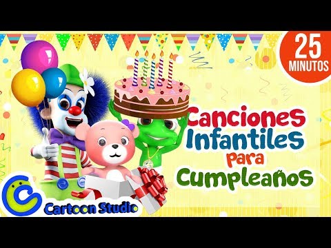 Canciones de cumpleaños -  Feliz cumpleaños -  Vídeos de cumpleaños - Felicitaciones de cumpleaños