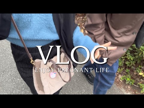 【妊娠初期vlog】自炊と外食のメリハリをつけて楽しむ、もうすぐ安定期妊婦の日常🤰🧡