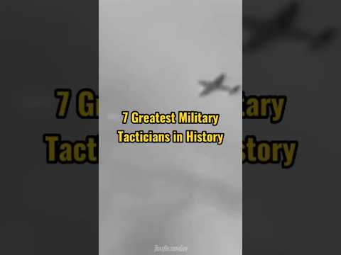 7 Greatest Military Tacticians in History⚔️ #shorts #history #military #tactician #war #battle