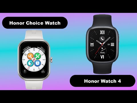 honor choice watch vs honor watch 4