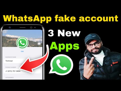 How to create WhatsApp fake account | WhatsApp fake id kaise banaye 2024 Hindi Urdu