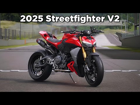 New 2025 Ducati Streetfighter V2 revealed! First details and look