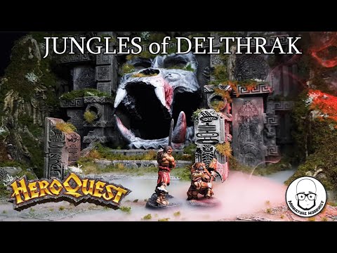 Creating An EPIC HeroQuest Jungle Delthrak Board: Step-by-step Guide