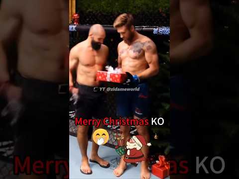 Funny Boxing Moment - Merry Christmas KO! 😂#zidameworld