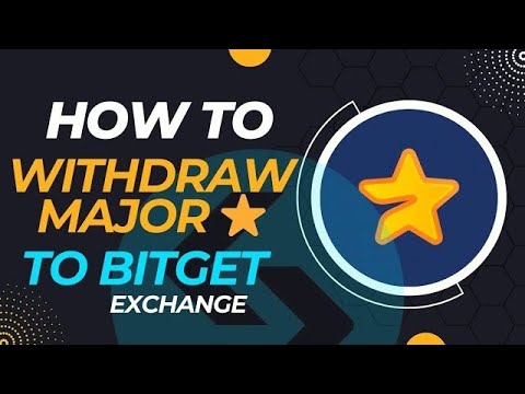 How to withdraw your Major airdrop to Bitget