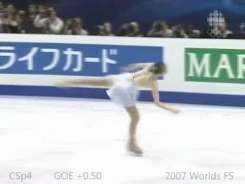 Olympic Figure Skating Champion Queen YUNA KIM - Yuna Spin (Yuna Camel).flv