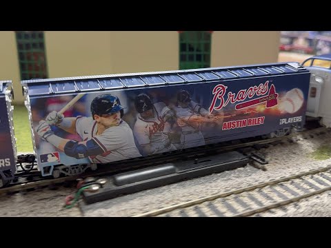 New 2024 Austin Riley HO Scale Boxcar Atlanta Braves MLB