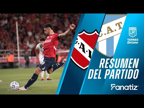 Independiente 2-1 Atletico Tucuman - Resumen del Partido  | #TorneoBetano2024