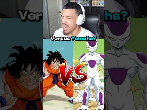 YAMCHA “VS” FRIEZA 💀(Credit: ​⁠@blammo_mcdammo) #anime #manga #shorts