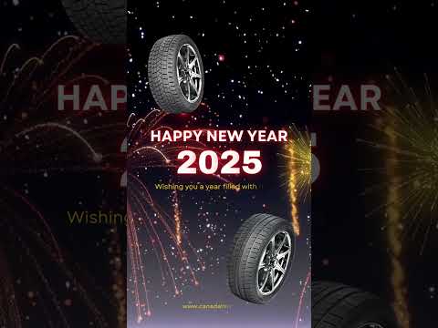 2025 Here I come! Happy New Year to Everyone at Canada Tire Pro