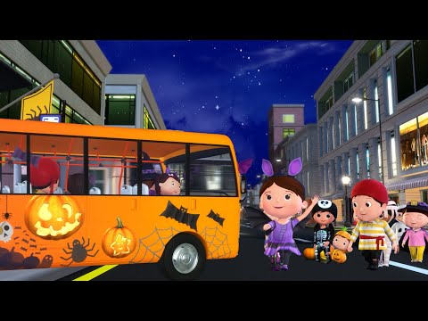 Spooky Bus Ride! Friends Dress Up for Halloween! 🚌🎃 | Fun Baby Songs | Classic Baby Songs