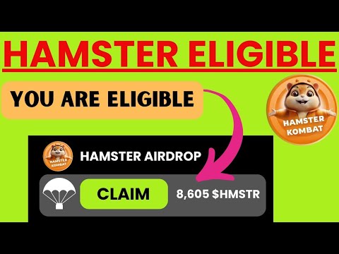 HAMSTER ELIGIBLE CRITERIA #hamsterkombat #telegramairdrops