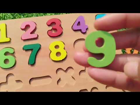 Best Learn Numbers & Counting 1 to 20, 12345, numbers, Preschool Toddler Learning Toy Video, puzzle