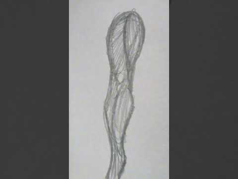 How To Draw A Leg #drawing #art