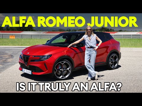 FIRST DRIVE: Alfa Romeo Junior - the sportiest electric hot hatch yet? | Electrifying