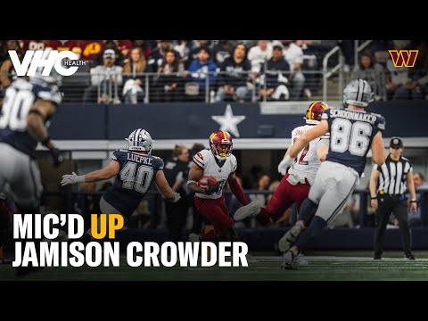 Jamison Crowder Mic'd Up for Week 18 vs. the Cowboys | Washington Commanders | NFL