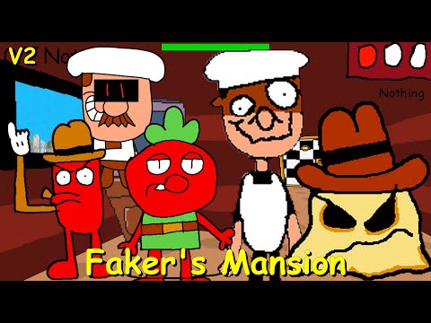 Faker's Mansion (Pizza Tower Basics) v2 - Baldi's Basics Mod