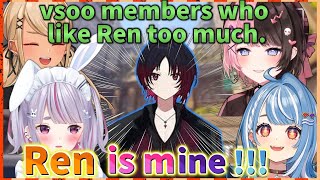 【engsub】vsoo members who like Ren too much.【hinano/kamito/beni/vspoclip/vspo】