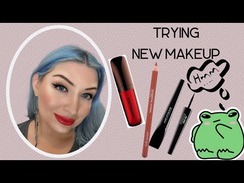 NEW MAKE UP FOR EVER Aqua Resist Color Ink 24HR Waterproof Liquid Eyeliner Review & Hourglass Rouge