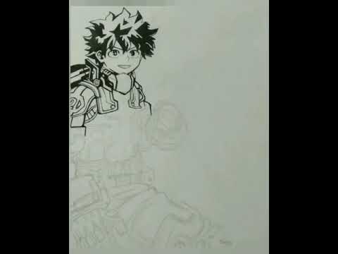 My Hero Academia Fan Art (Midoriya Izuku)