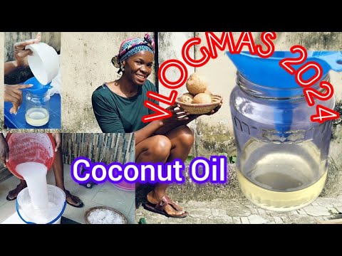 How to make the best pure coconut oil recipe | Home made coconut oil recipe #coconut