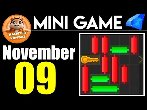 Hamster kombat Mini-Game 9th November(Puzzle Solved) #hamsterkombat #minigame #hamsterkombatminigame