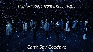 THE RAMPAGE / Can't Say Goodbye (MUSIC VIDEO)