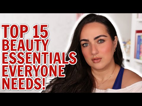 TOP 15 MOST ESSENTIAL BEAUTY PRODUCTS EVERYONE NEEDS! | BACK TO BASICS ✨