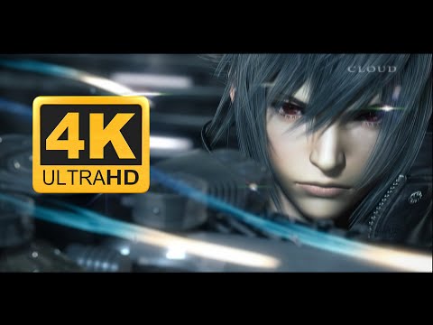 Final Fantasy Versus XIII Trailer 4k (Remastered with Machine Learning AI)