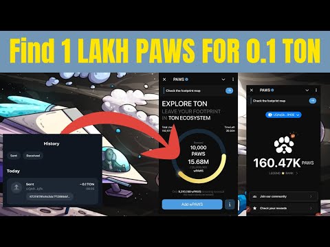 PAWS EXPLORE TON ECOSYSTEM 🔥 PAWS MYSTERY QUEST TODAY || PAWS MYSTERY QUEST | PAWS AIRDROP NEW TASK