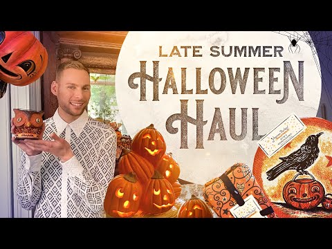 HomeGoods Halloween Haul! - Halloween Decorations - July Halloween Store Finds - Johanna Parker