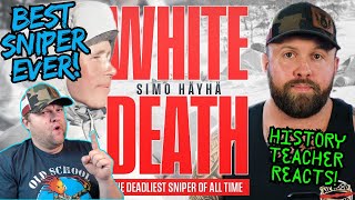 History's Deadliest Sniper - Simo Häyhä "The White Death" | Fat Electrician | History Teacher Reacts