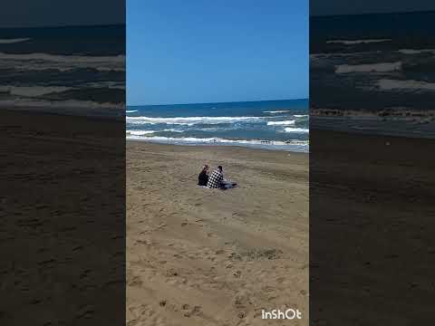 Beautiful Sandy beach in Samsun Black Sea. #travel #holidays #samsun #beach