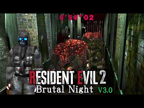 新たに登場した強敵だらけ進行不能なバイオハザード２に初挑戦＃５【 Resident Evil ２ Brutal Night V3.0!!】