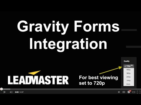 How to send data from Gravity Forms on your website to the LeadMaster CRM.