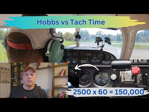 Aircraft Instruments | Hobbs vs Tach Time | Private Pilot