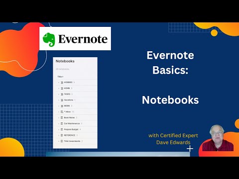 Evernote Basics  Notebooks