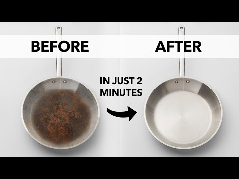 HOW TO CLEAN STAINLESS STEEL PANS