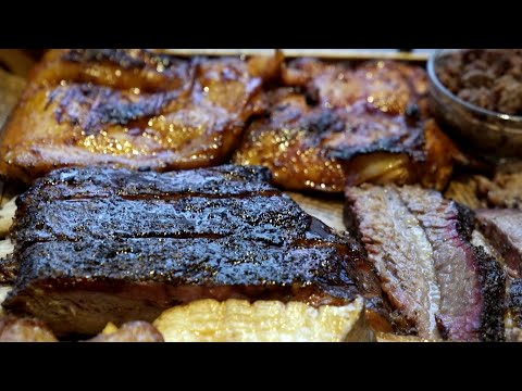 [Inside the Kitchen] Gorgeous barbecue smoked at low temperature for 9 hours!!